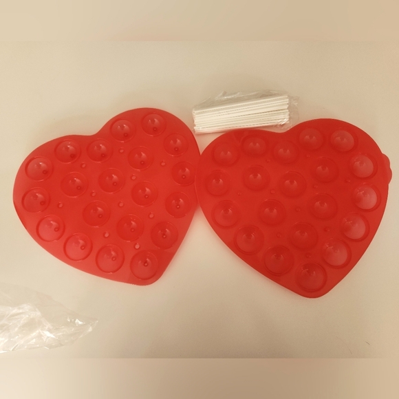 20 holes Lollipop mold cake pops chocolate candy silicone maker baking tool - Picture 4 of 4